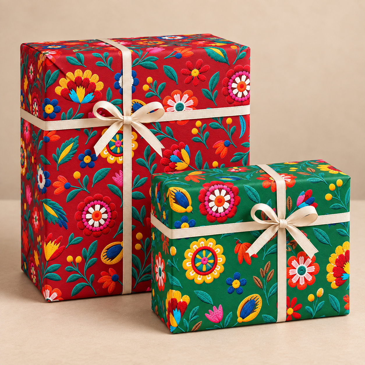 Mexican double-sided Wrapping Paper
