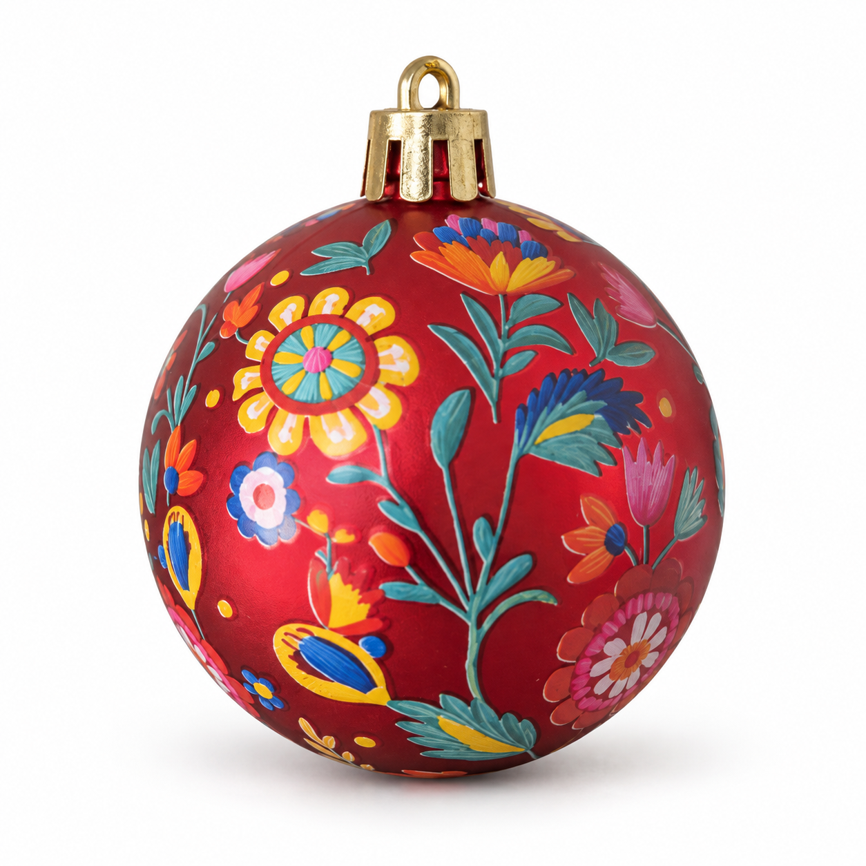 Premium Bordado Navidad Tree Ornaments