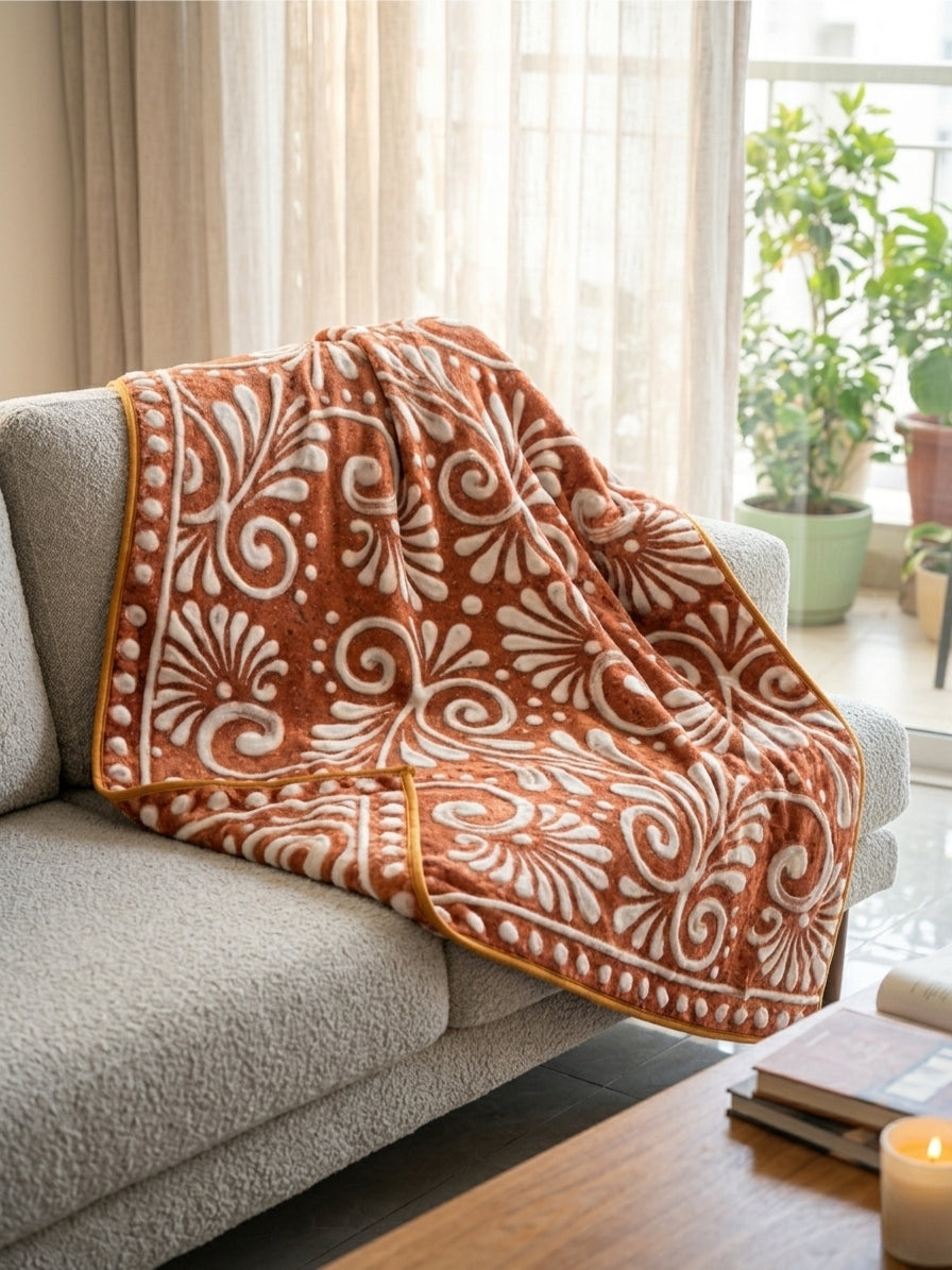 Cantarito Talavera Blanket