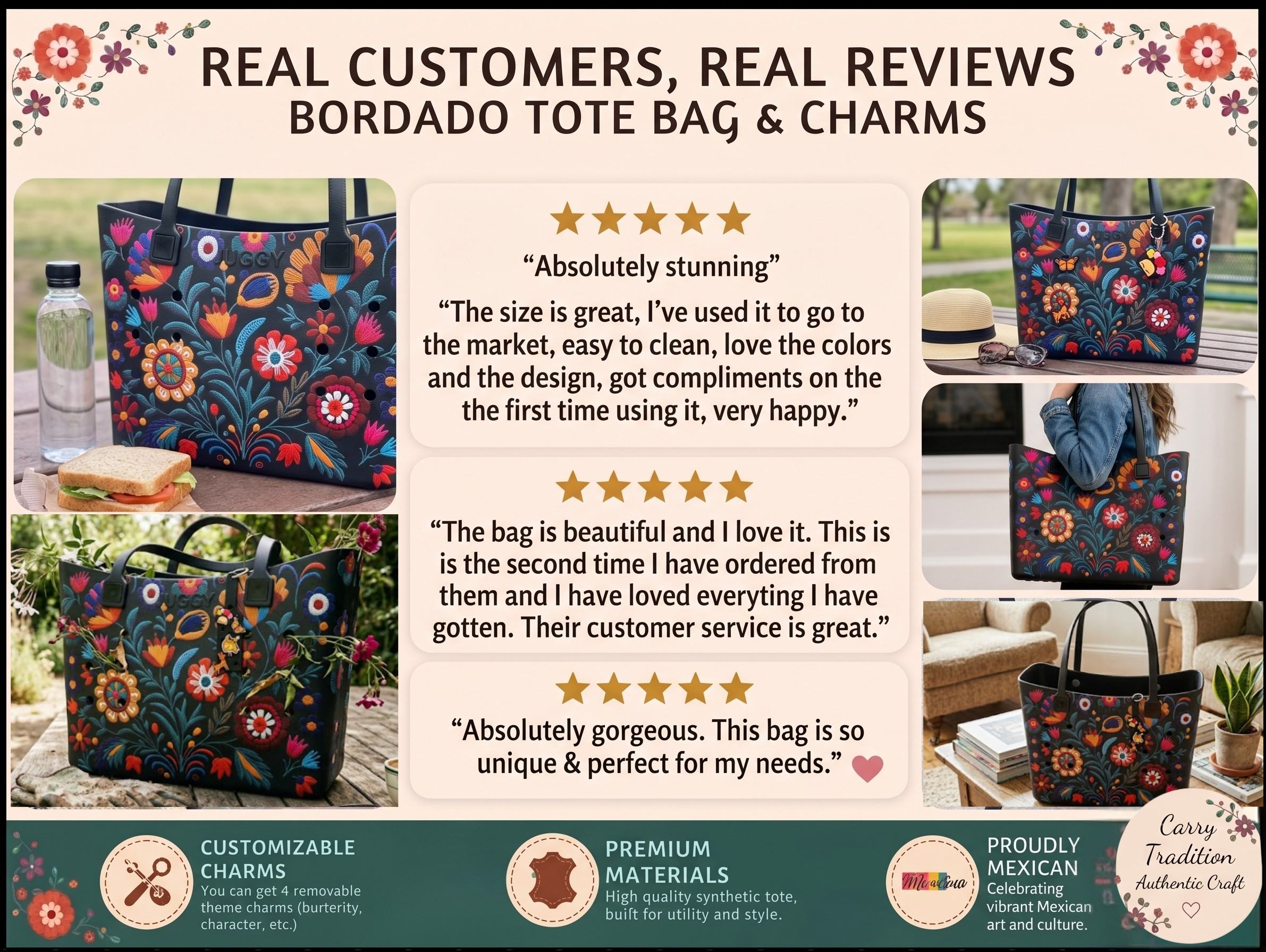 Bordado Tote Bag