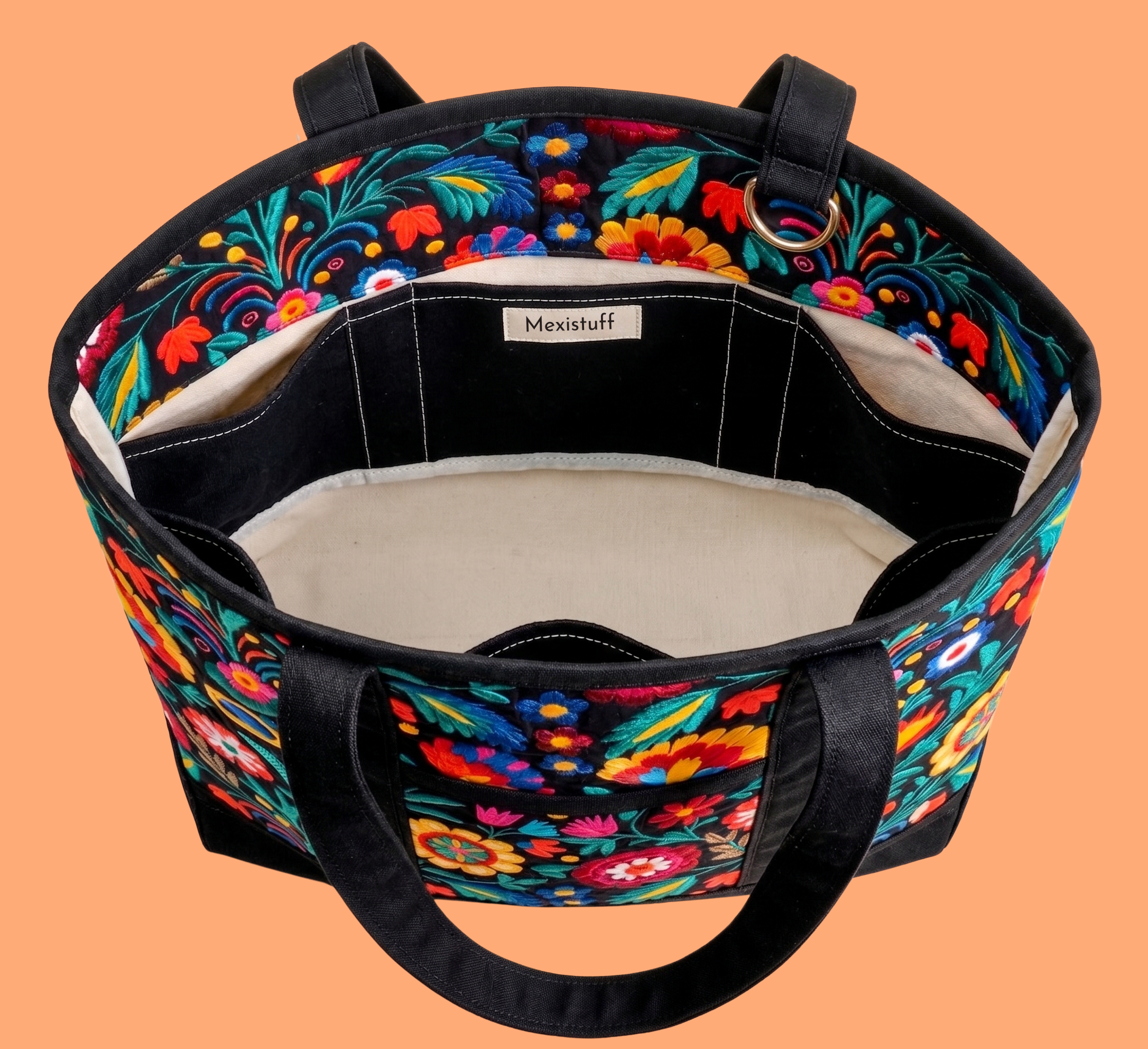 Square Quilted Tote