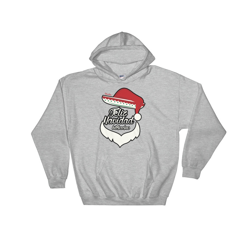 Feliz Navidad Mexi Santa Unisex Hoodie