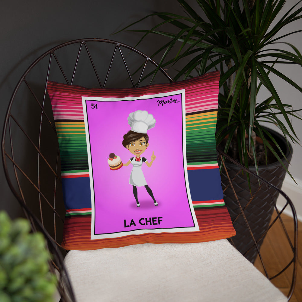 La Chef Stuffed Pillow