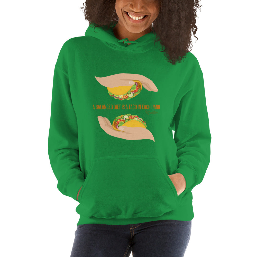 Balanced Taco Diet Hoodie