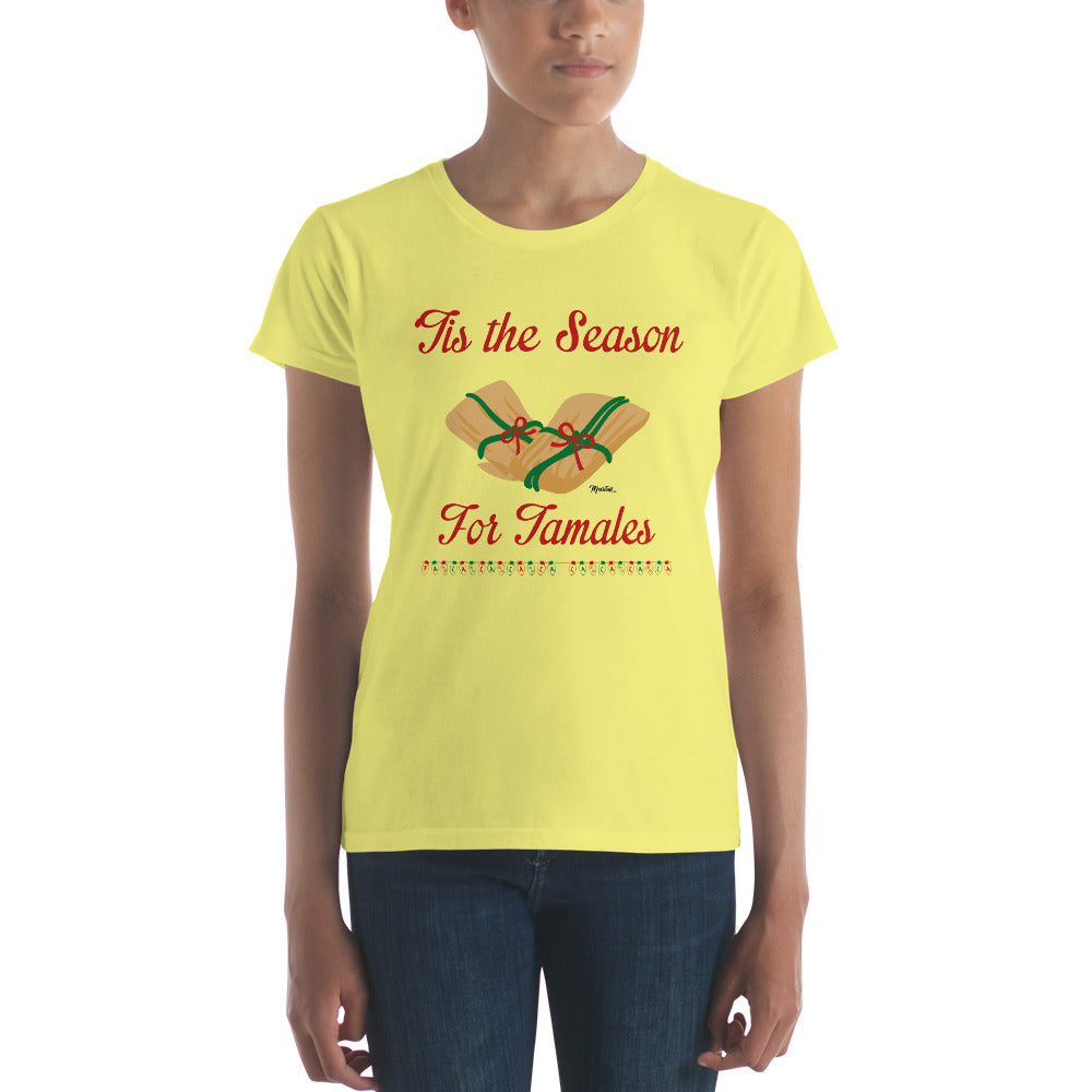 Tis The Season Fot Tamales Women's Premium Tee