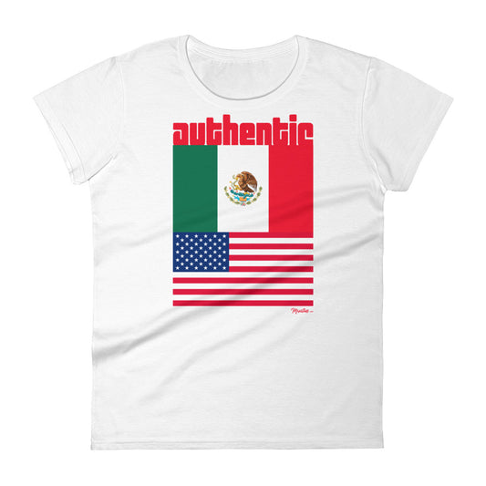 Authentic Mexican USA Women´s Premium Tee