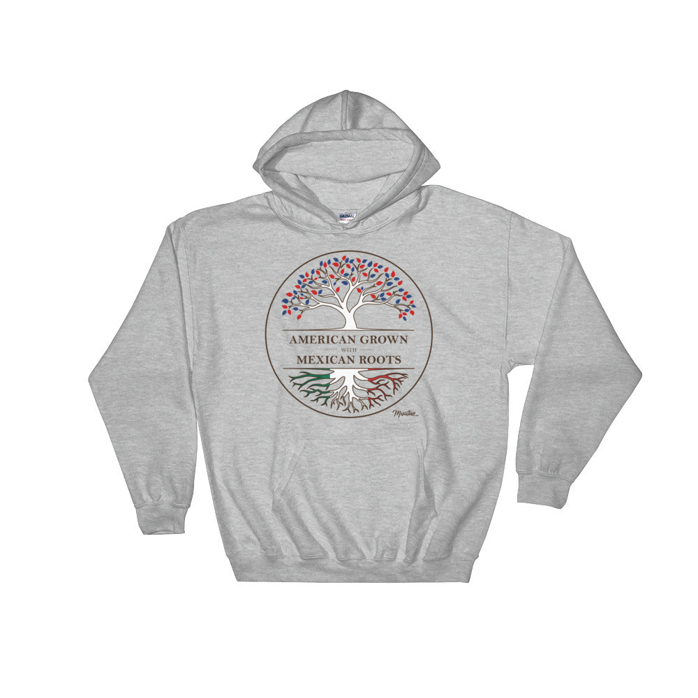 American Grown Mexican Roots Unisex Hoodie