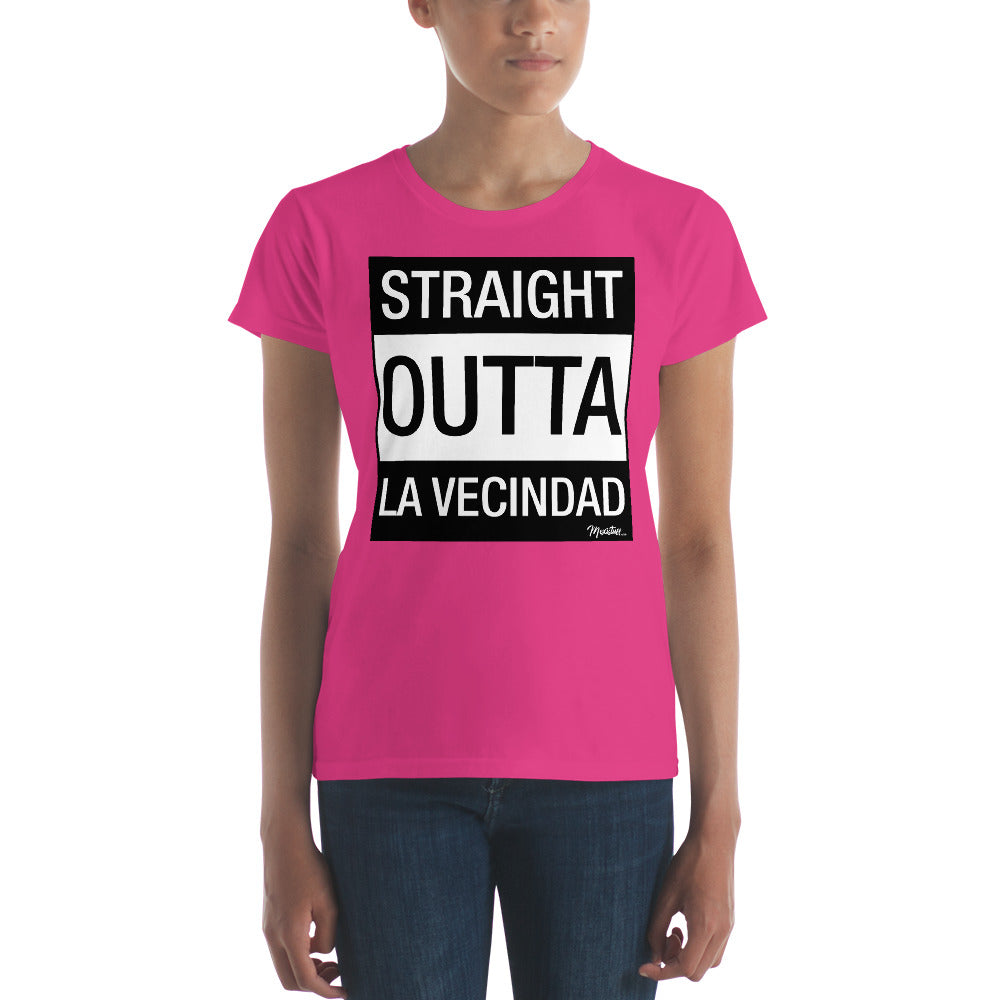 Straight Outta La vecindad Women's Premium Tee