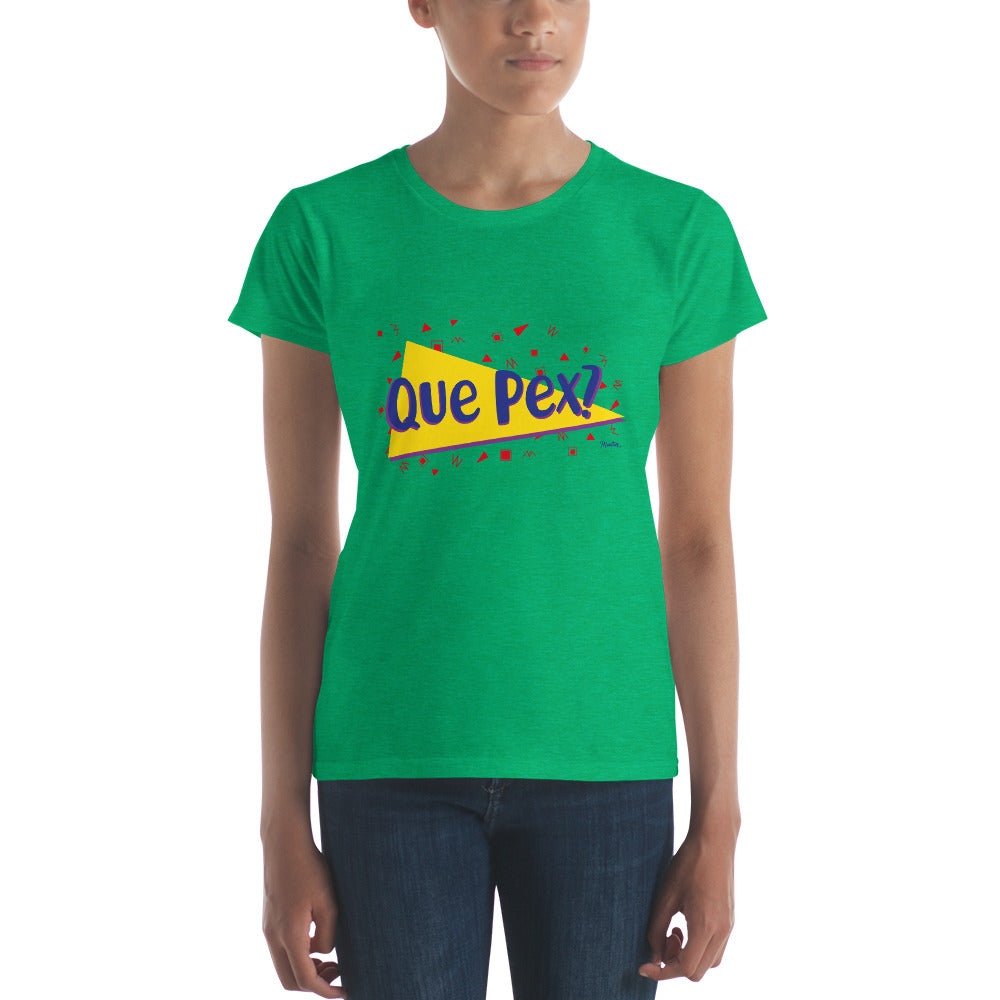 Que Pex? Women's Premium Tee