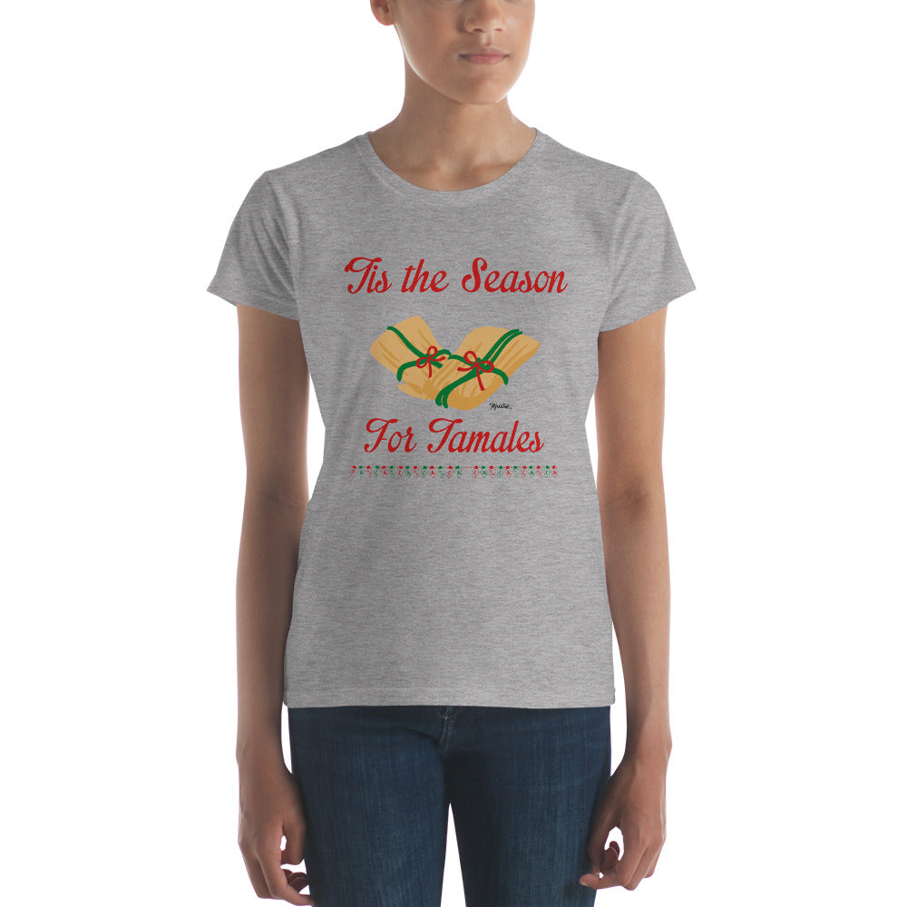 Tis The Season Fot Tamales Women's Premium Tee