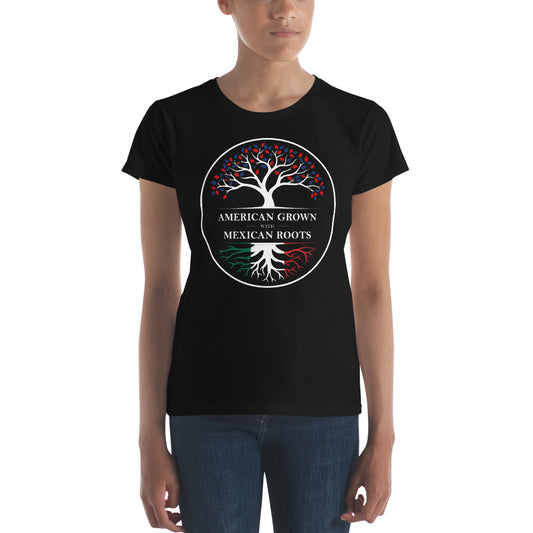 America Grown Mexico Roots Women's Premium Tee