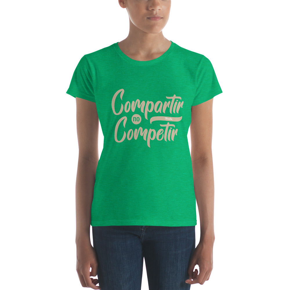 Compartir No Competir Women's Premium Tee