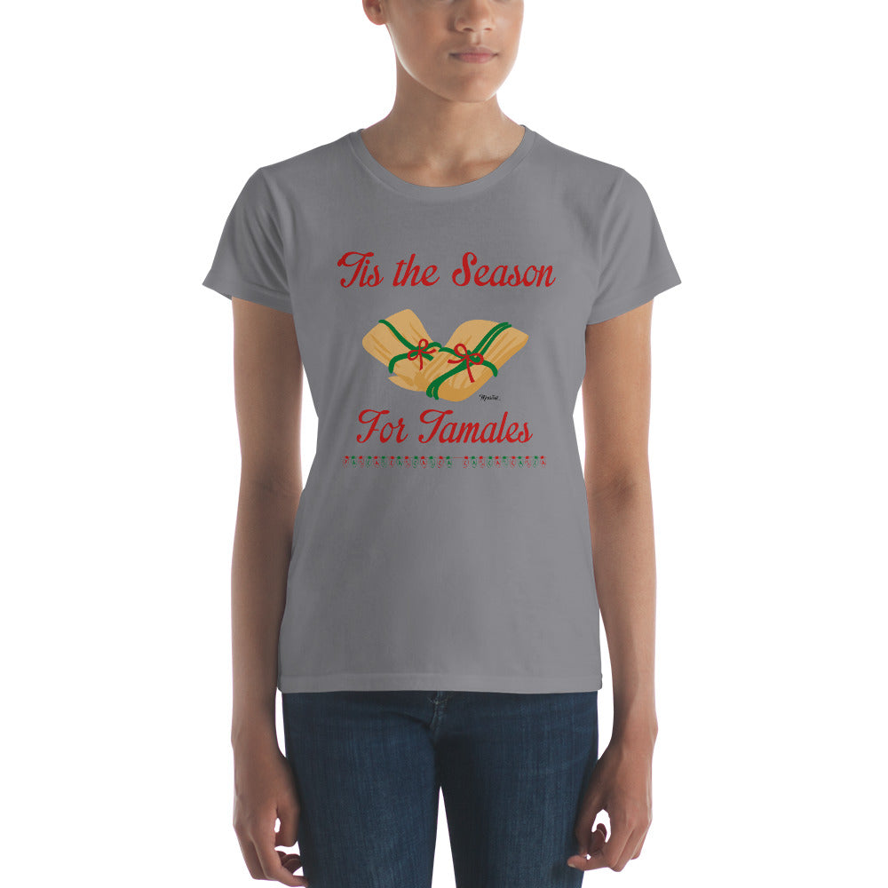 Tis The Season Fot Tamales Women's Premium Tee