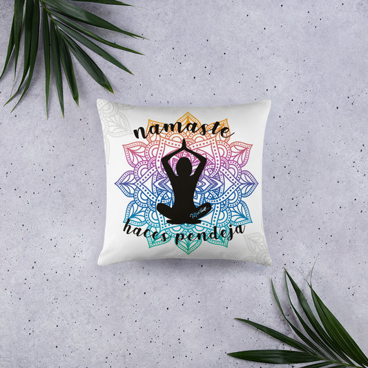 Namaste Stuffed Pillow