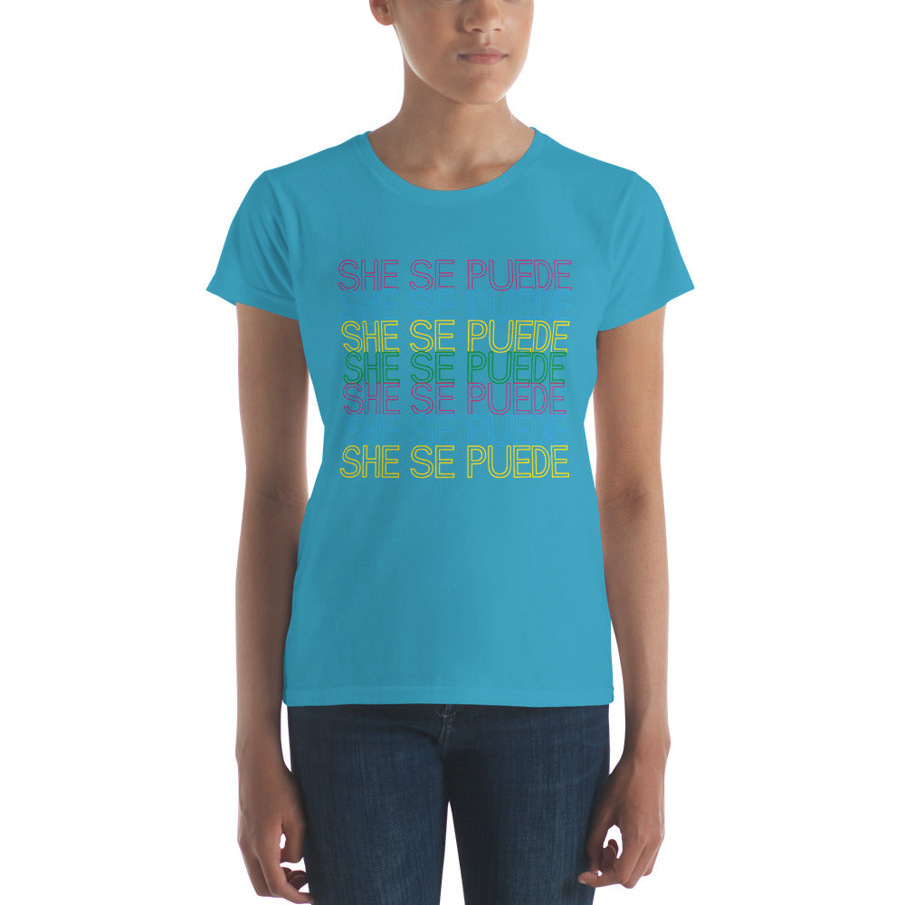 She Se Puede Women's Premium Tee