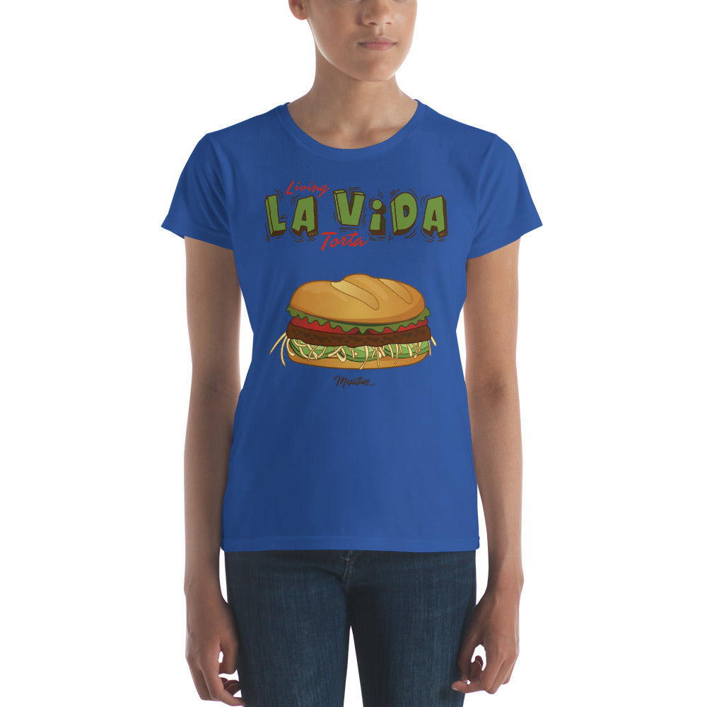 Living La Vida Torta Women's Premium Tee