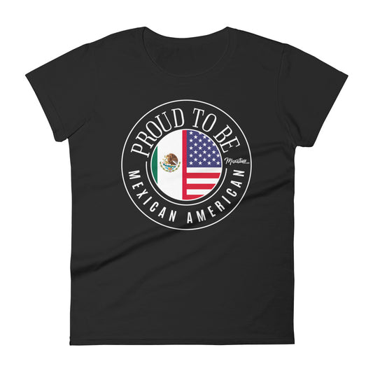 Proud To Be Mexican American Women's Premium Tee