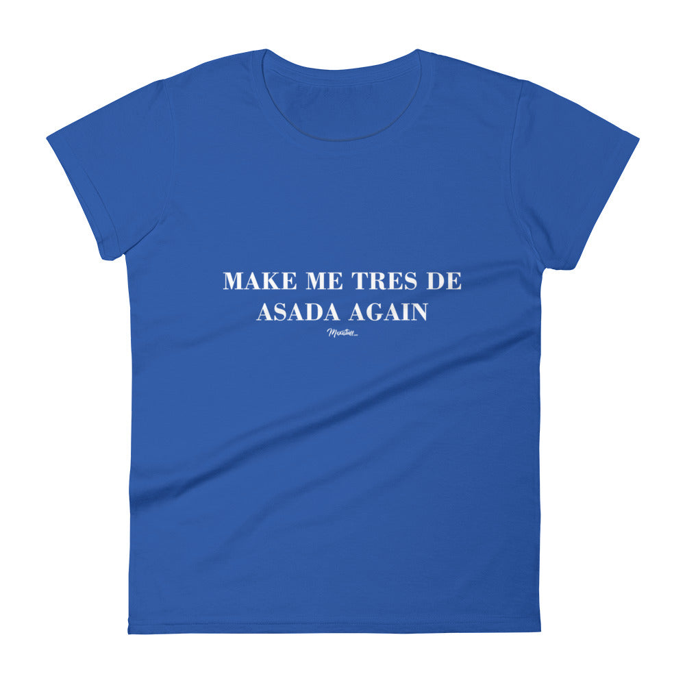 Tres De Asada Again Premium Tee