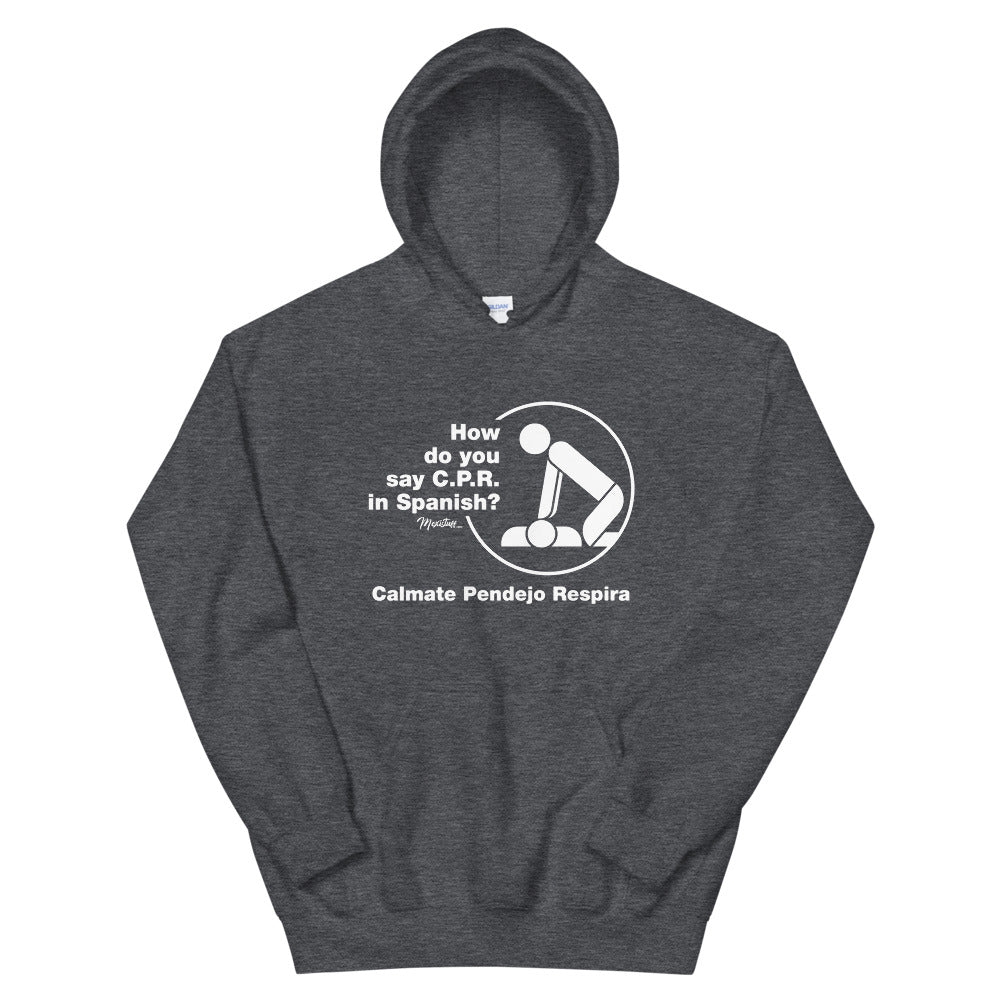 CPR in Spanish Unisex Hoodie