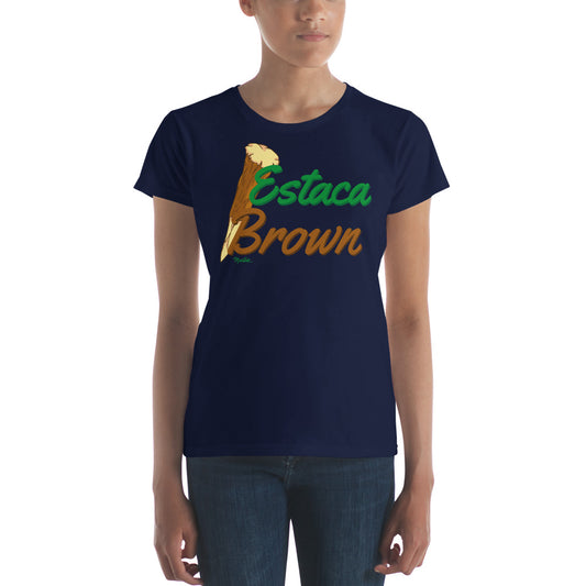 Estaca Brown Women's Premium Tee