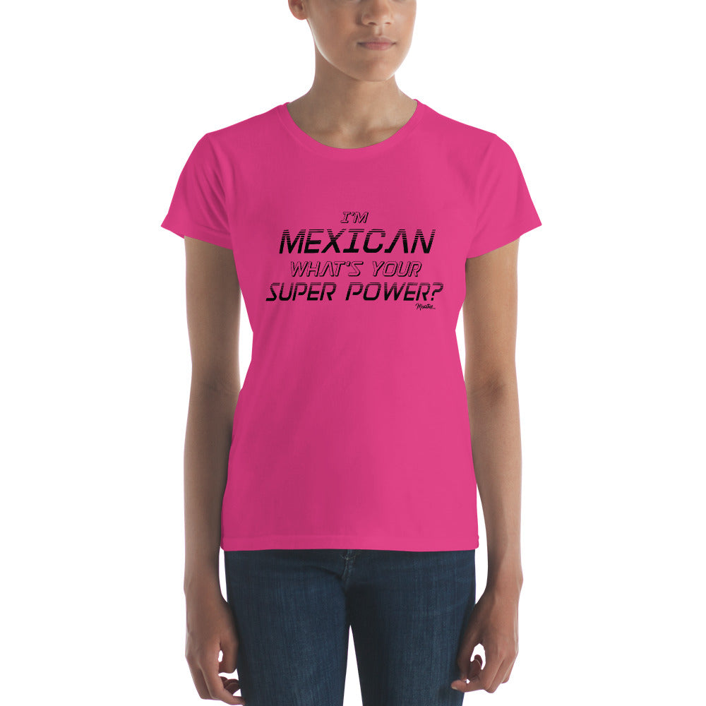 Mexican Super Power Women's Premium Tee