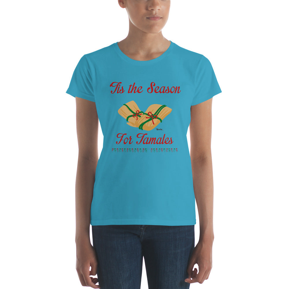 Tis The Season Fot Tamales Women's Premium Tee