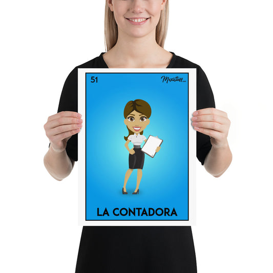 La Contadora Poster