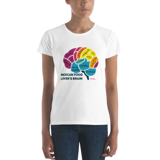 Mexican Food Lover´s Brain Women's Premium Tee