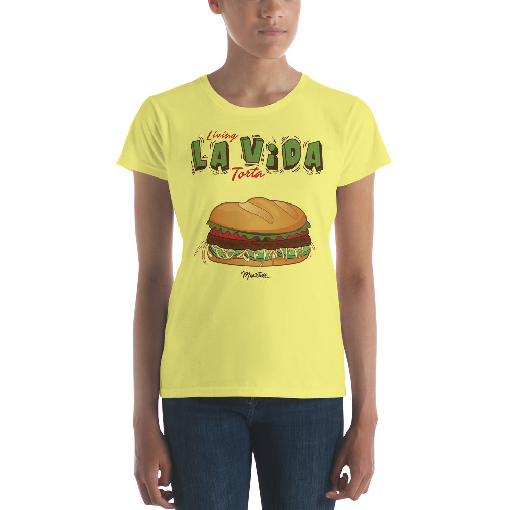 Living La Vida Torta Women's Premium Tee