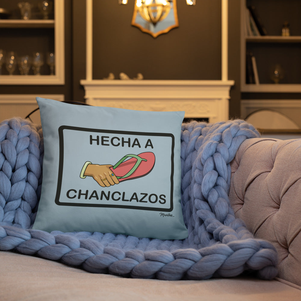 Hecha a Chanclazos Stuffed Pillow