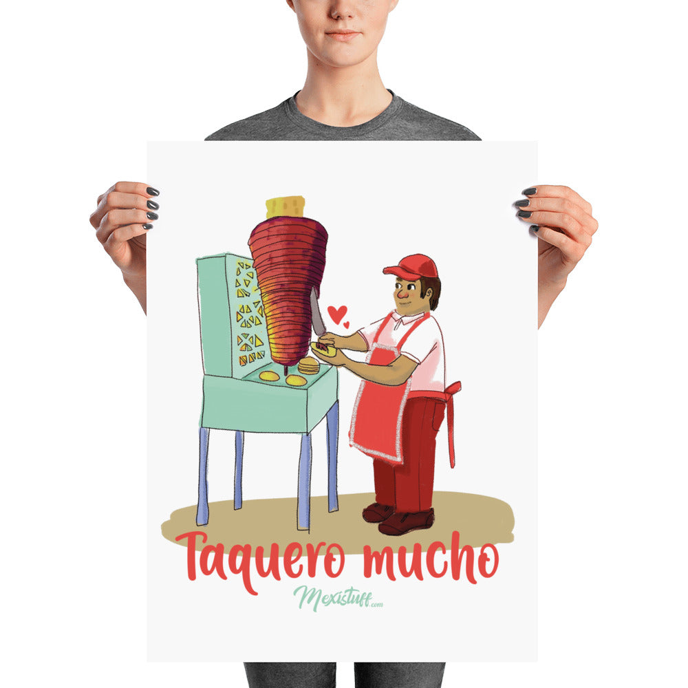 Taquero Mucho Poster