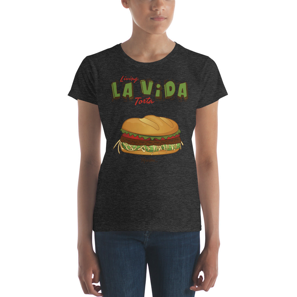 Living La Vida Torta Women's Premium Tee