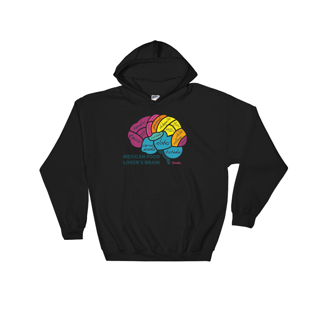 Mexican Food Lover´s Brain Hoodie