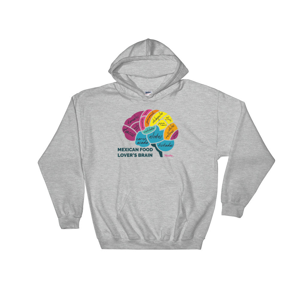 Mexican Food Lover´s Brain Hoodie