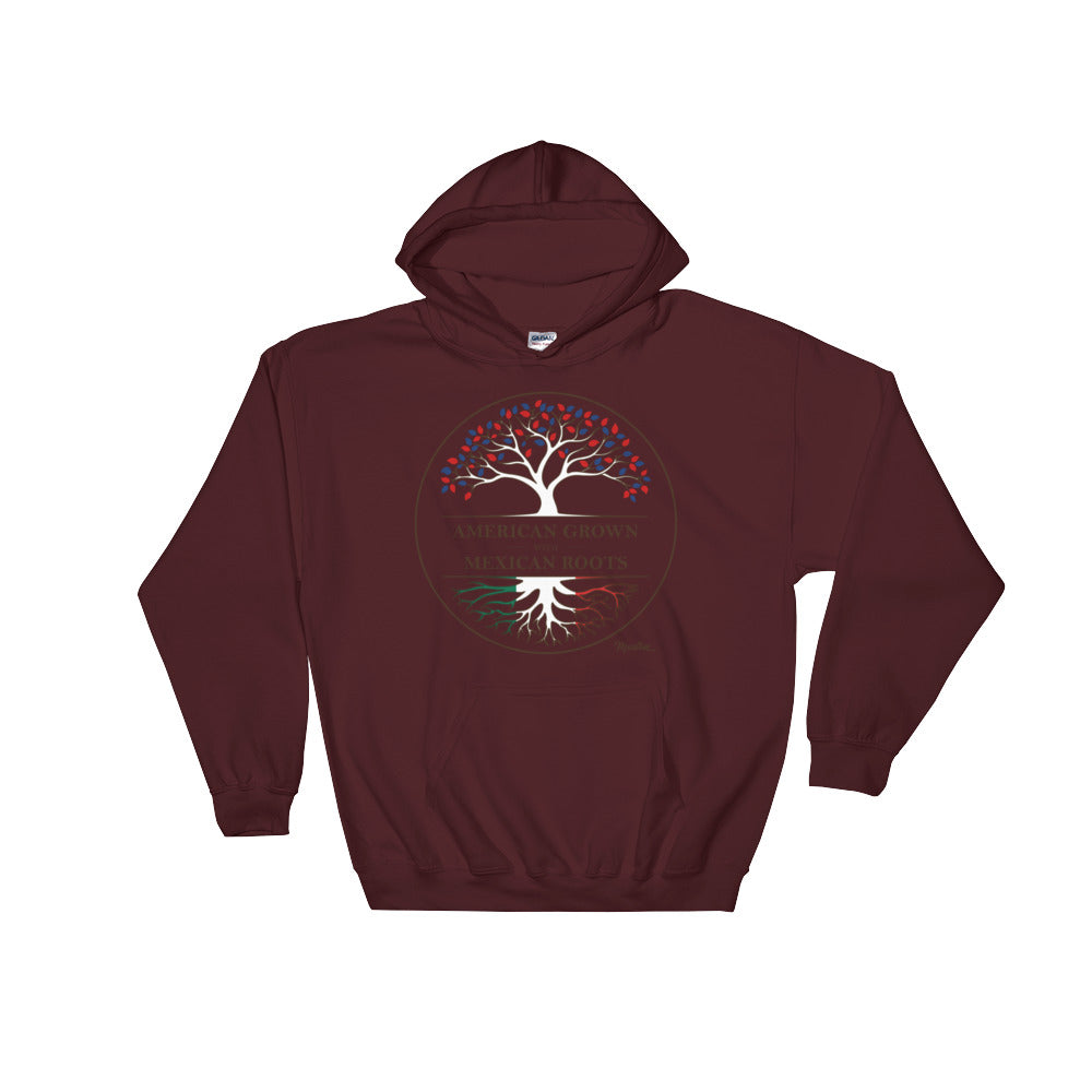 American Grown Mexican Roots Unisex Hoodie