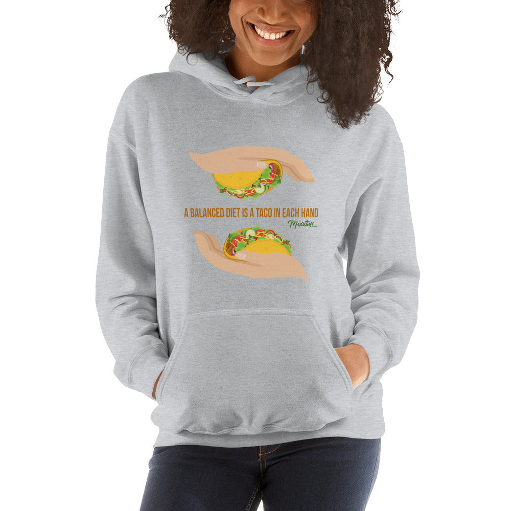 Balanced Taco Diet Hoodie