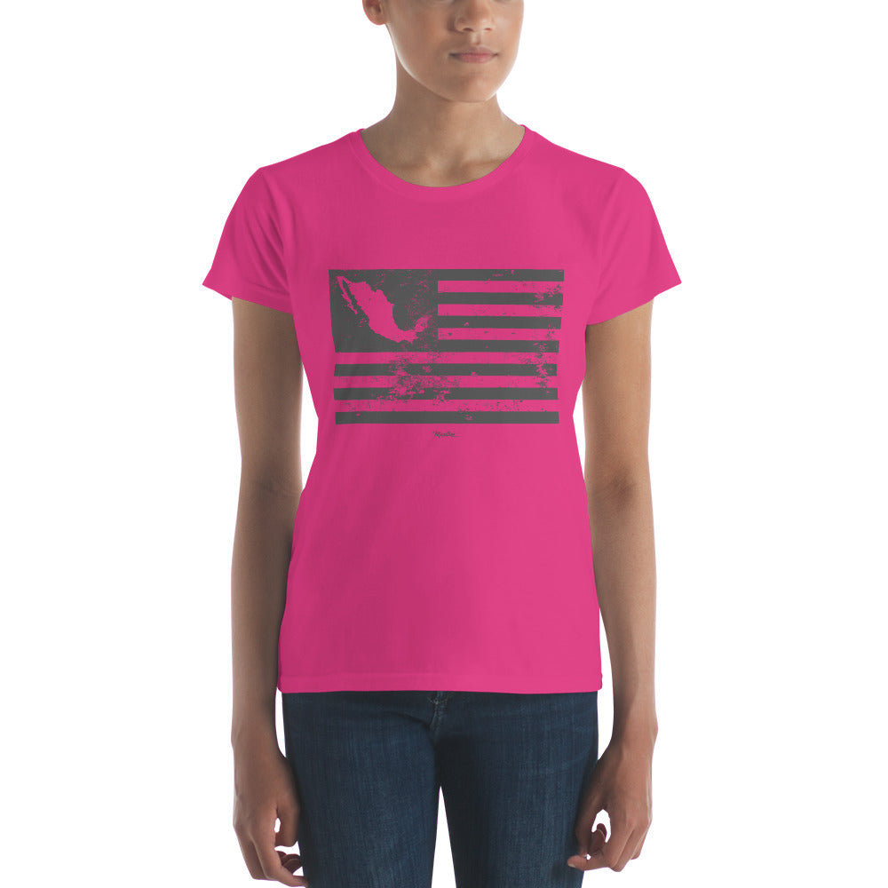 American Mexico Flag Women's Premium Tee