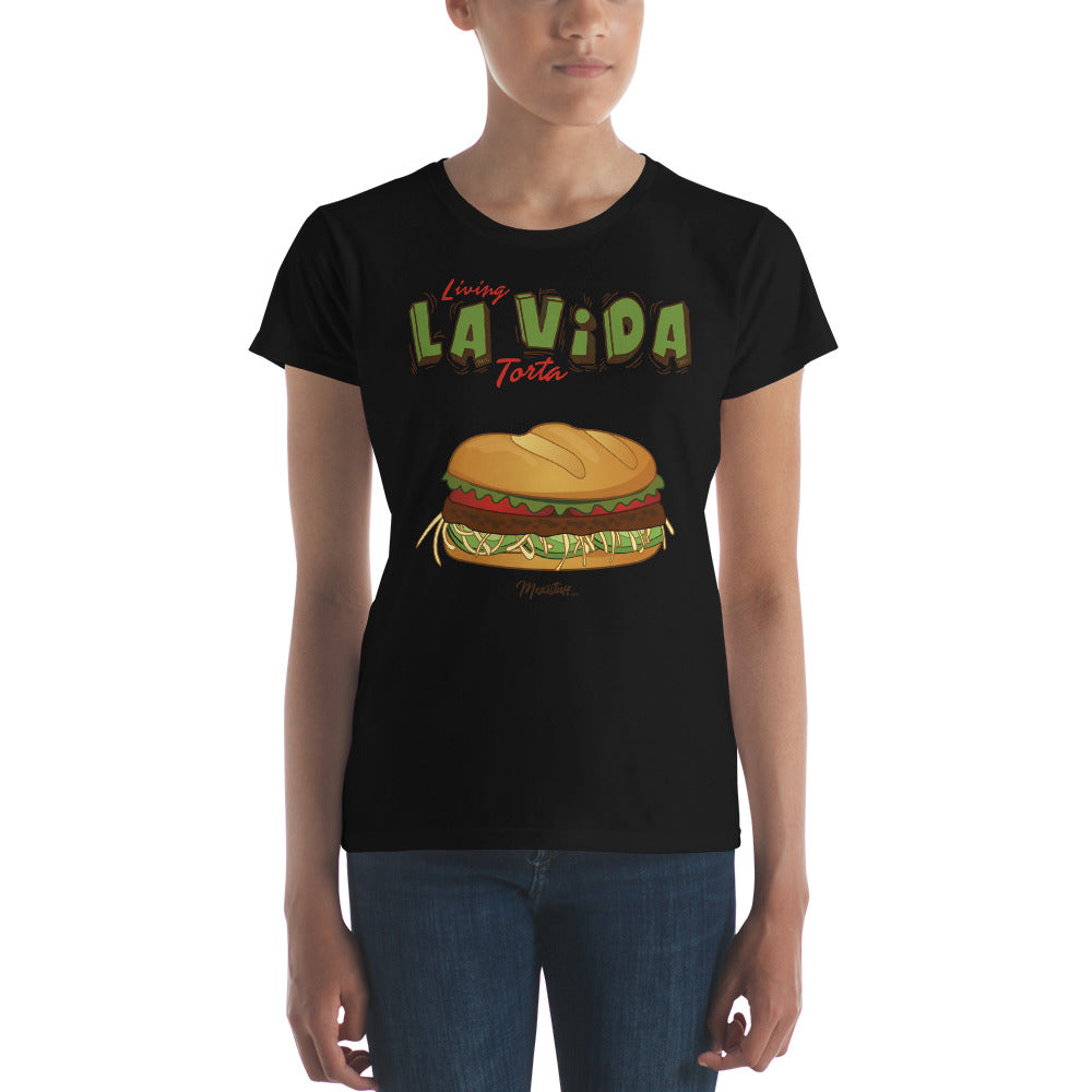 Living La Vida Torta Women's Premium Tee