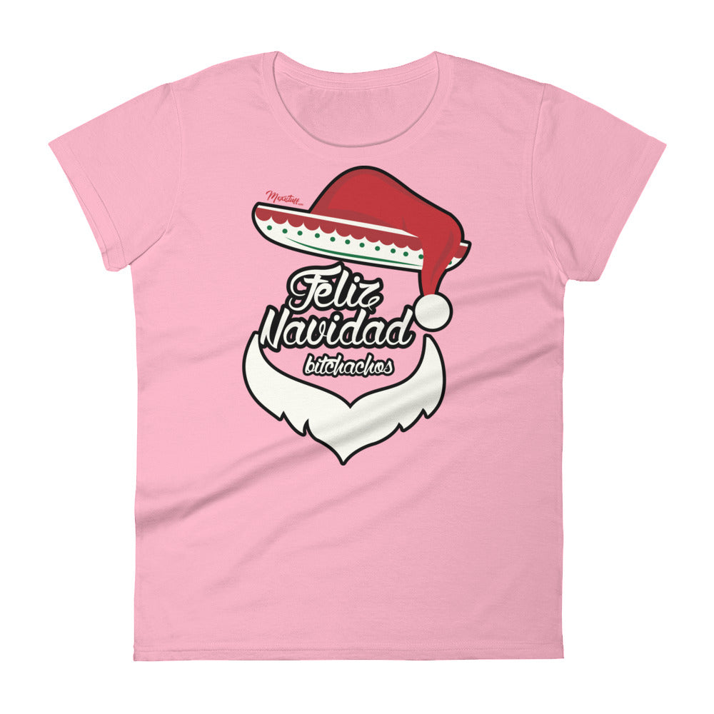 Feliz Navidad Mexi Santa Women's Premium Tee