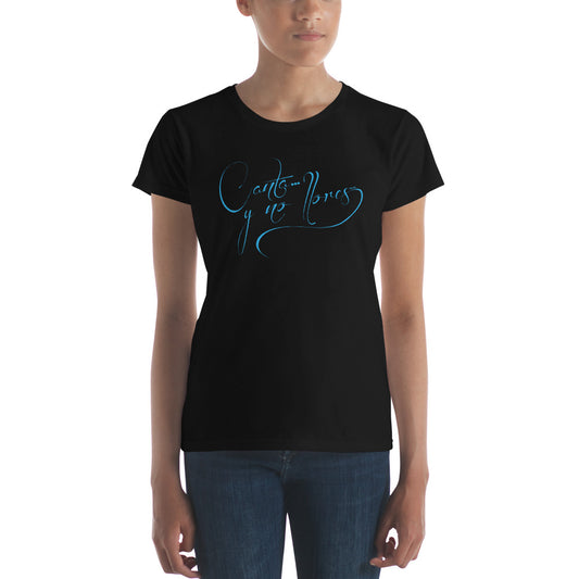 Canta Y No Llores Women's Premium Tee