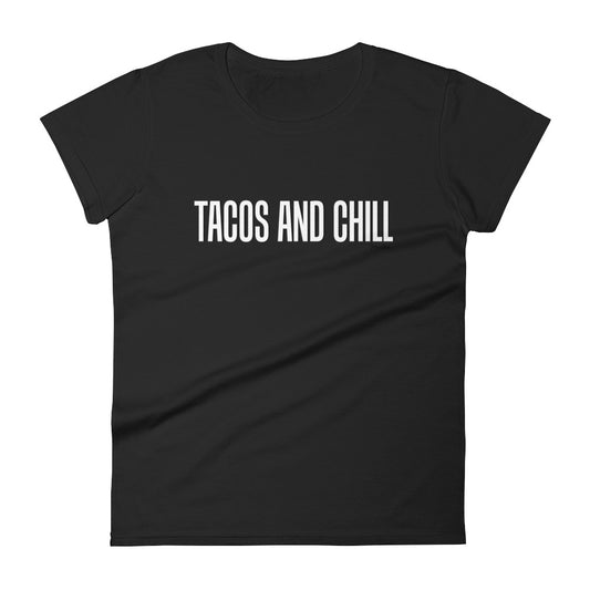 Tacos And Chill Women´s Premium Tee