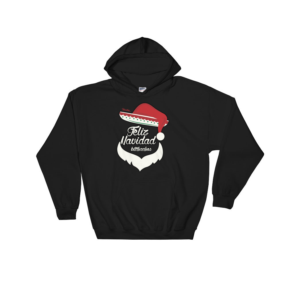 Feliz Navidad Mexi Santa Unisex Hoodie