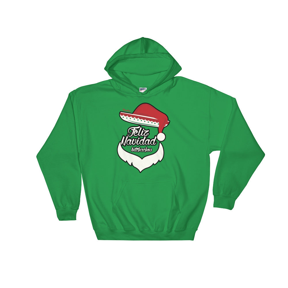 Feliz Navidad Mexi Santa Unisex Hoodie