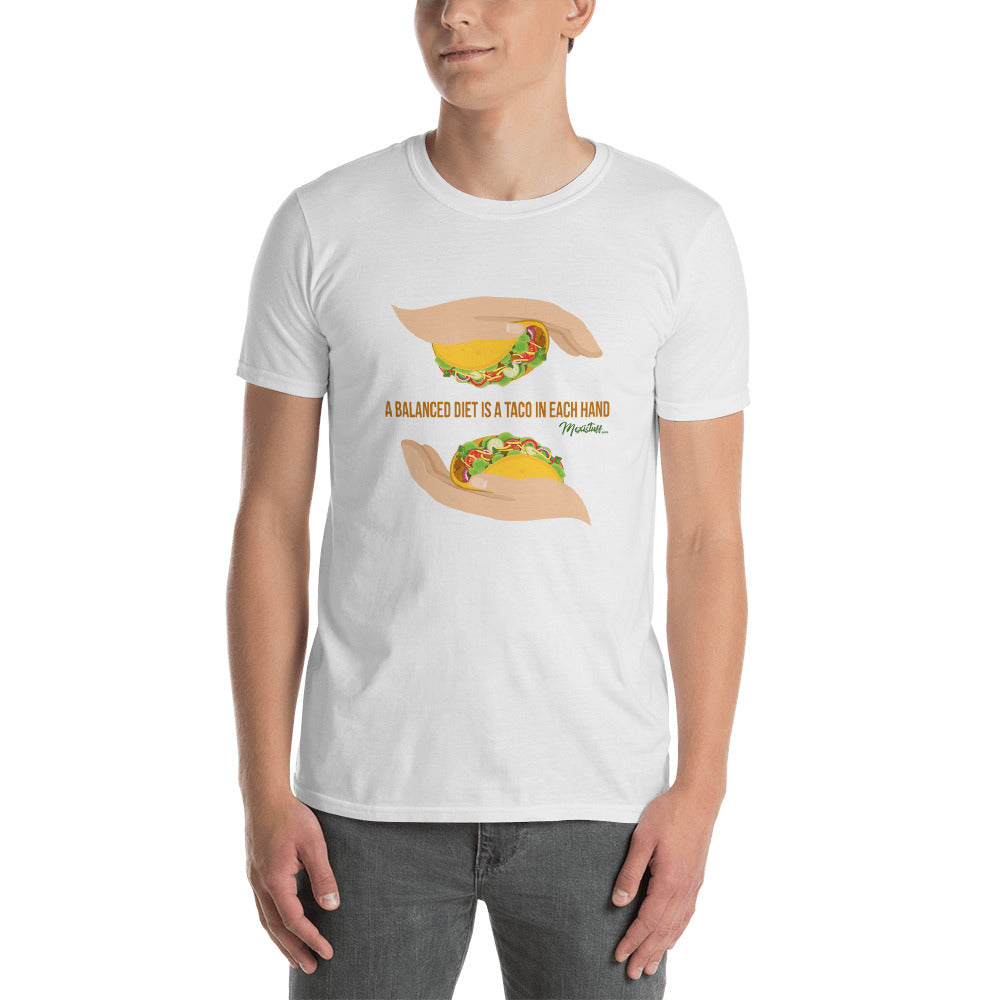 Balanced Taco Diet Unisex Tee