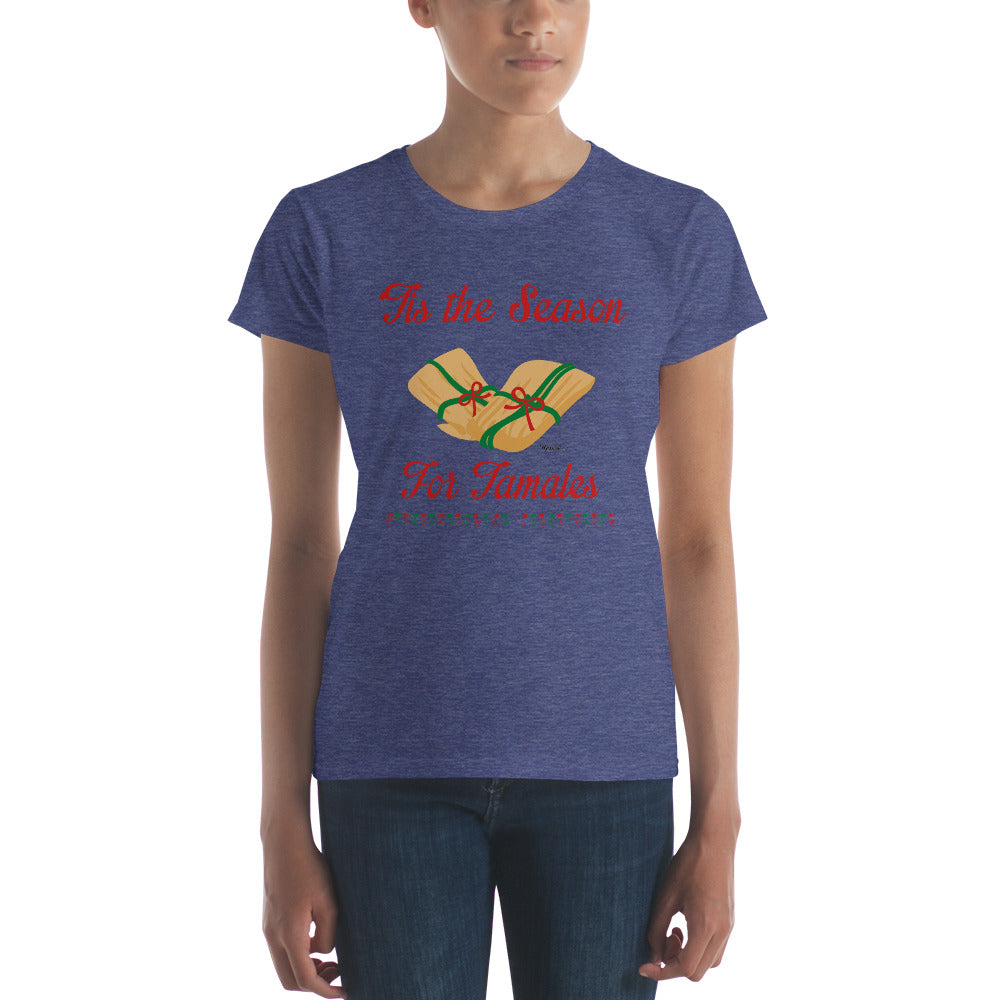 Tis The Season Fot Tamales Women's Premium Tee