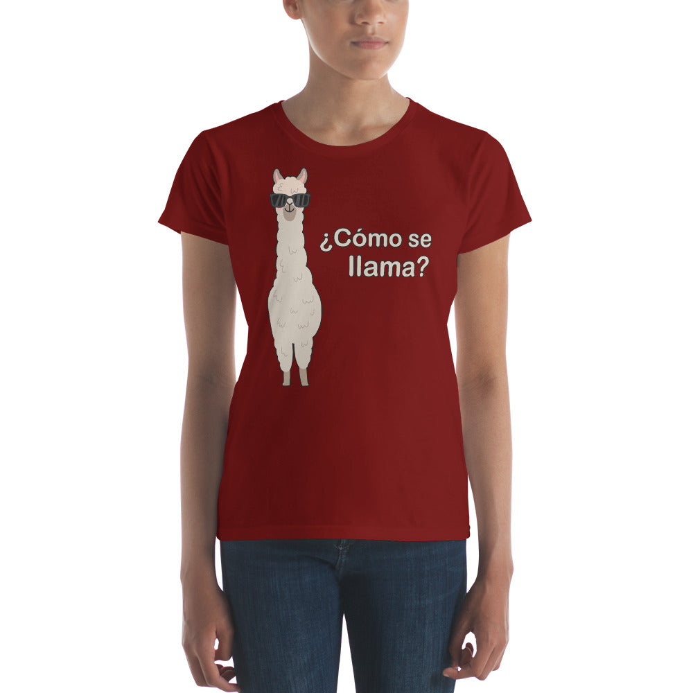 Como Se Llama? Women's Premium Tee