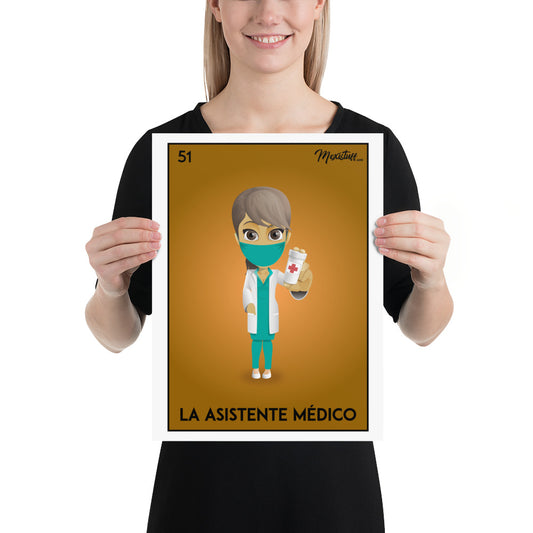 La Asistente Médico Poster