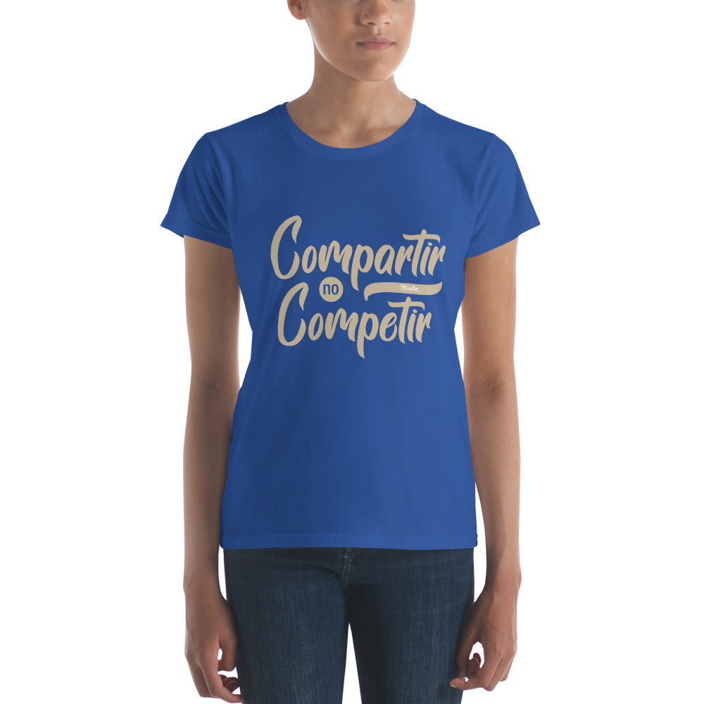 Compartir No Competir Women's Premium Tee