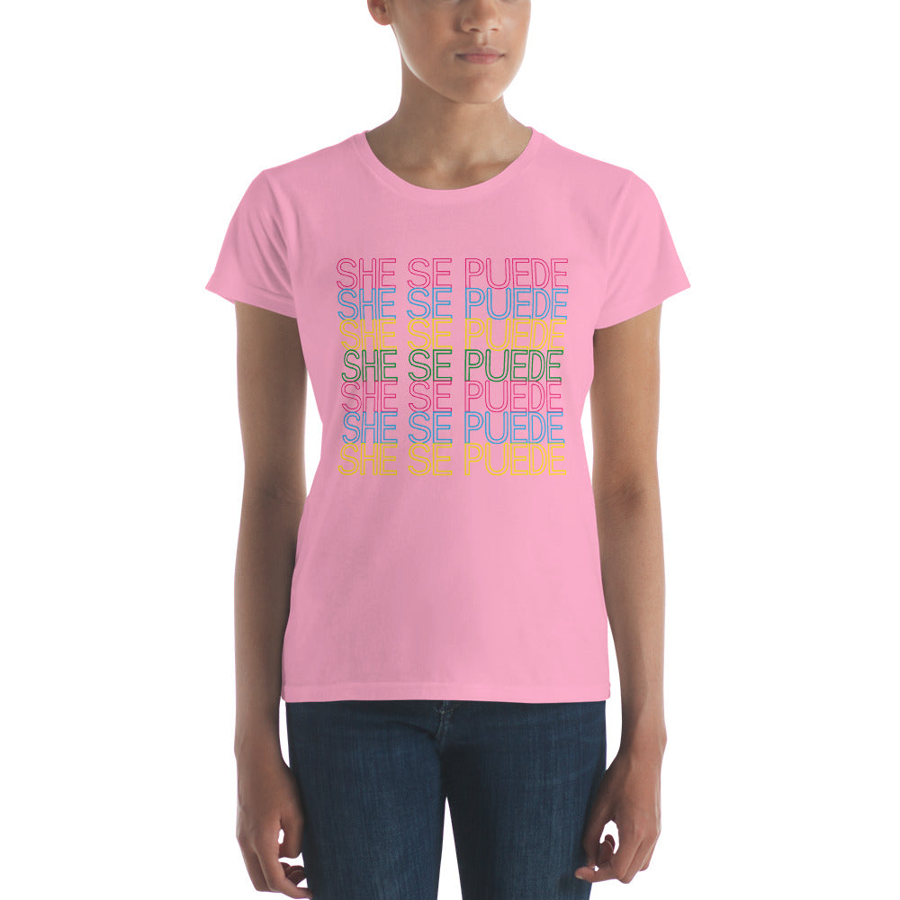 She Se Puede Women's Premium Tee