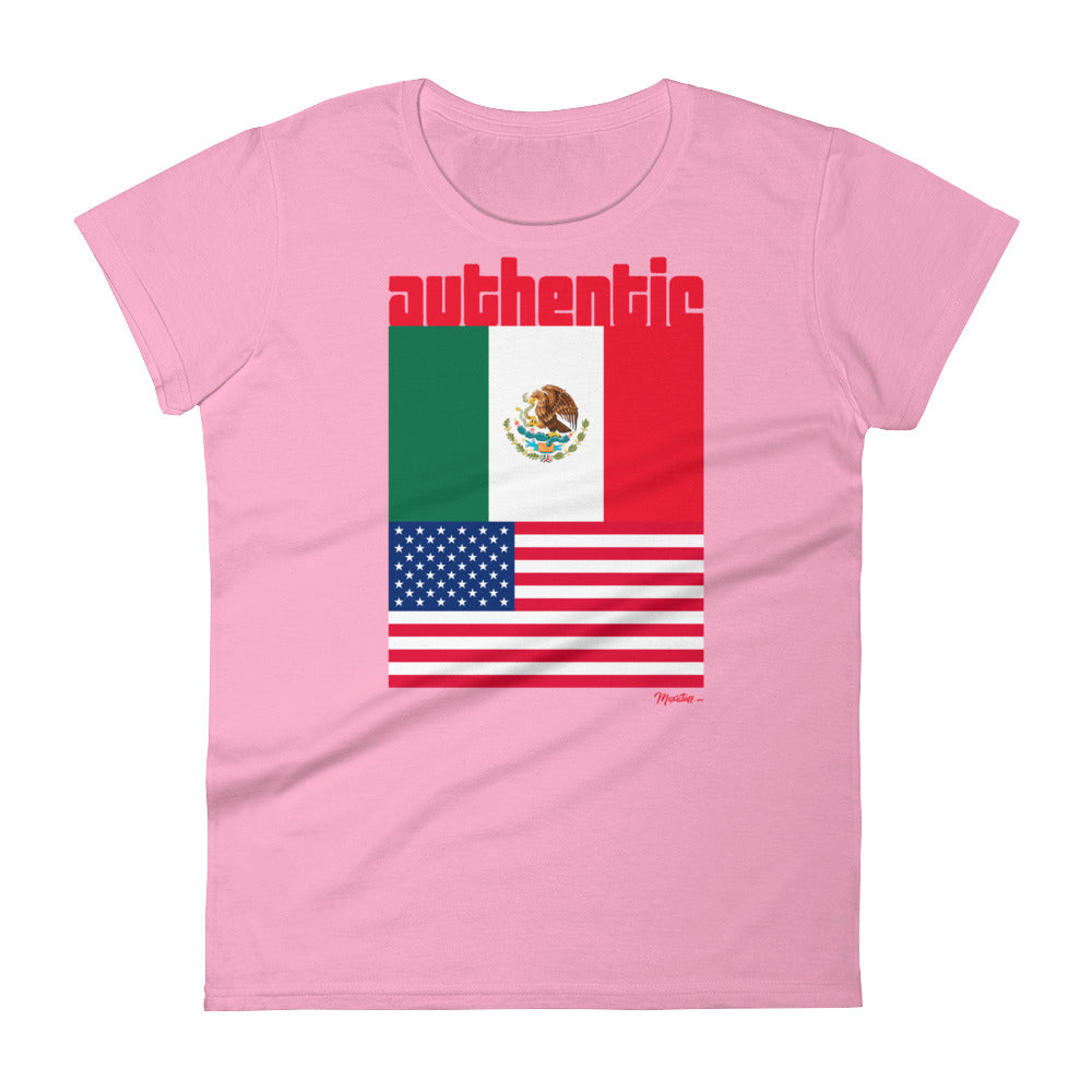 Authentic Mexican USA Women´s Premium Tee